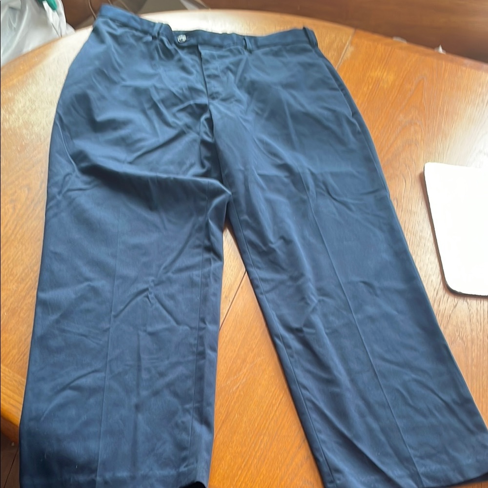 Perry Ellis Men's Navy Pants